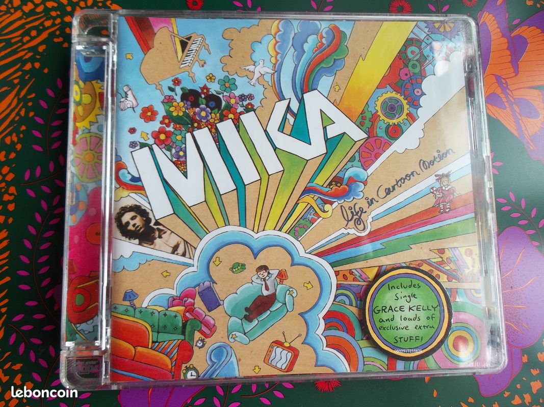 Cd Mika "Life in Cartoon Motion" de 2007 (image 1)