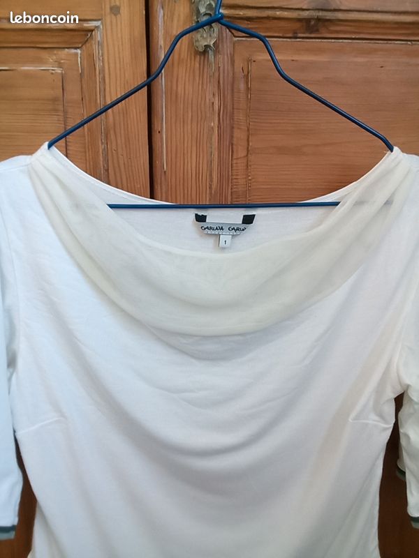 Tee -shirt femme T38 élégant très bon état (image 3)