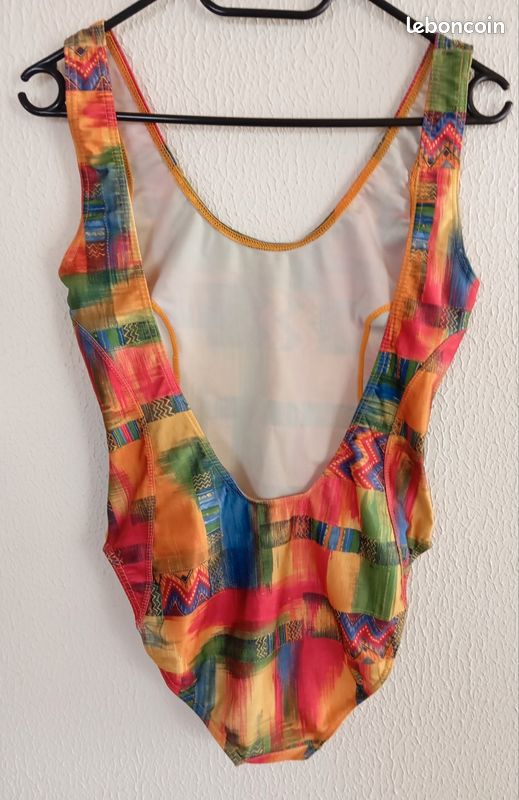 Maillot de bain femme une pièce made in France très bon état T40 (image 2)