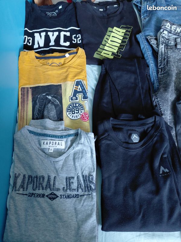 Lot vêtements garçon 14 ans - 20 articles (image 5)