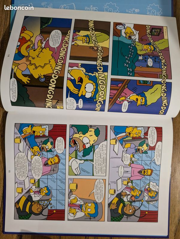 Bd Simpsons Trop tôt pour la télé (image 3)