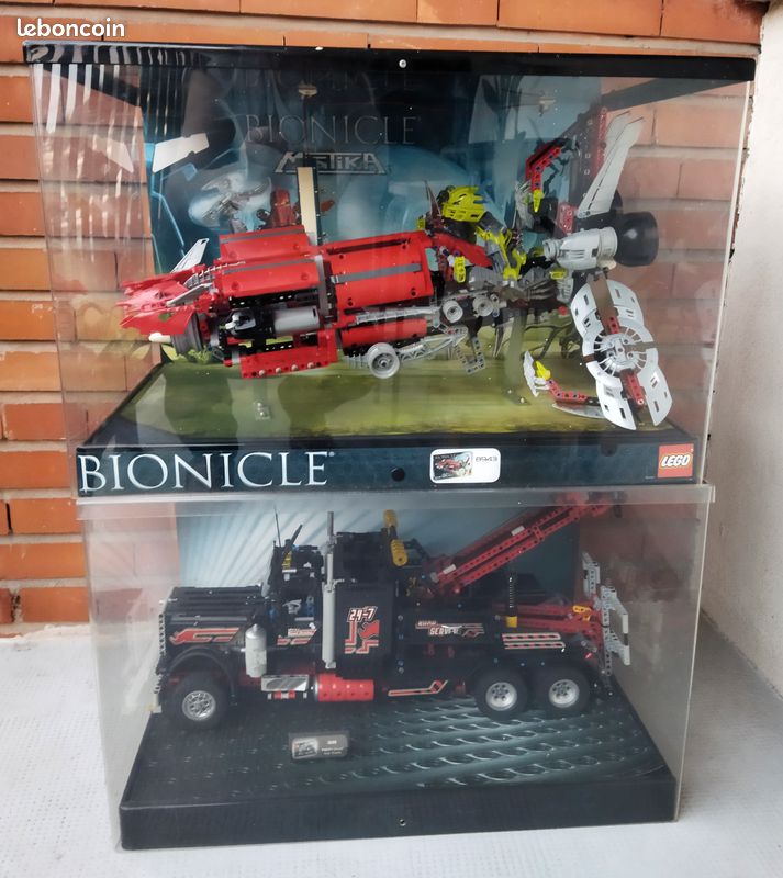 Bionicle axalara (8943) tow truck Displays