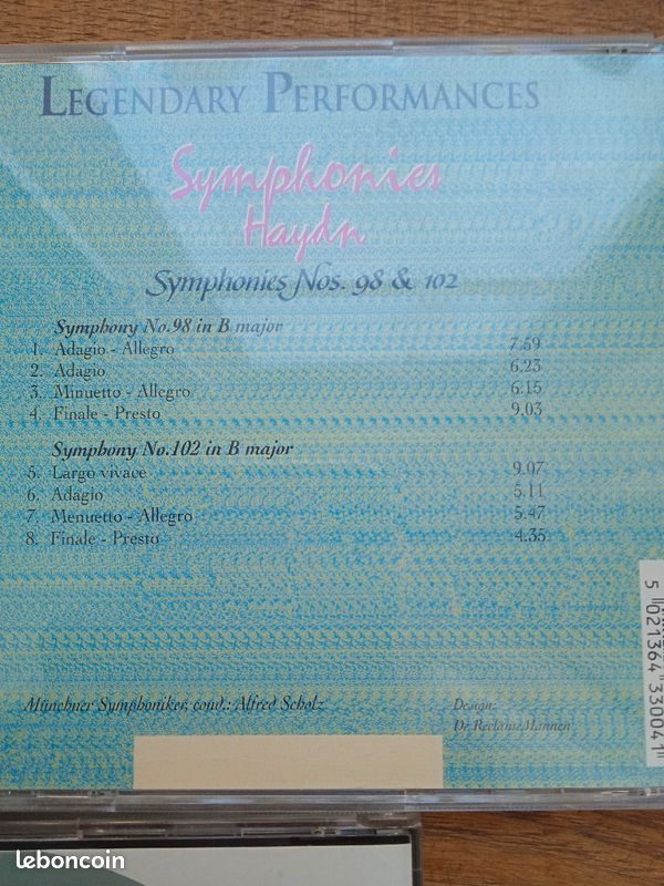 Lot 3 cd , Vivaldi, Beethoven, Haydn (image 4)