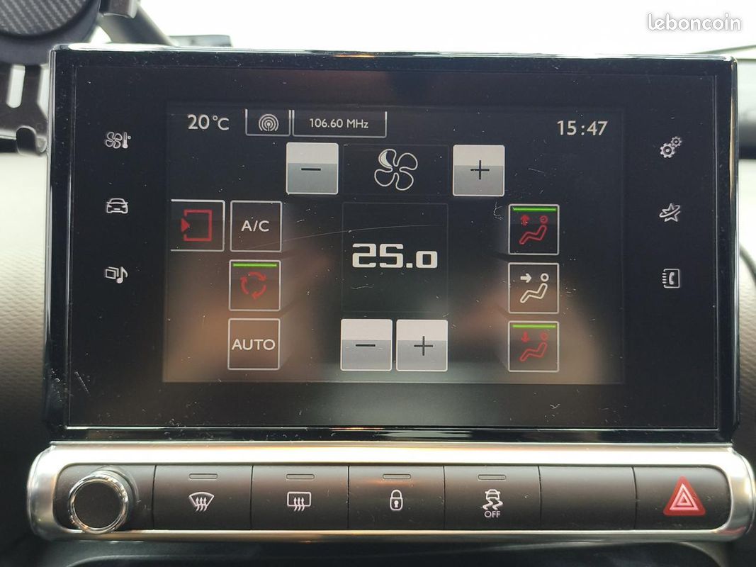 Citroen c4 cactus 1.2 ess 82 cv shine / suivi complet / distrib ok / camera recul / bluetooth / garantie (image 18)