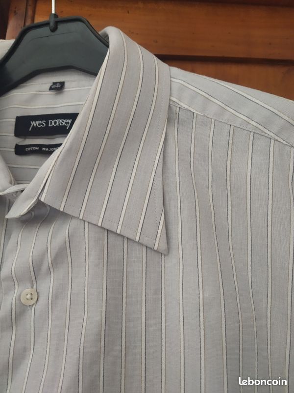 Chemise homme à rayures (image 6)