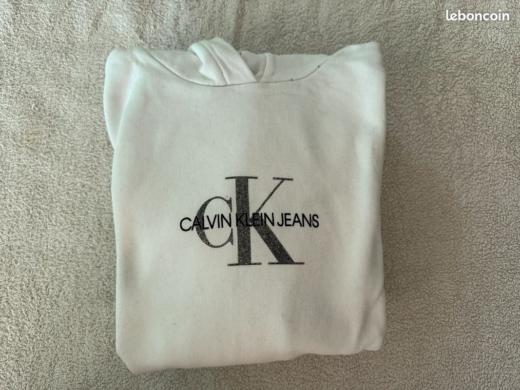 Sweat à Capuche Femme Calvin Klein TXs Vêtements