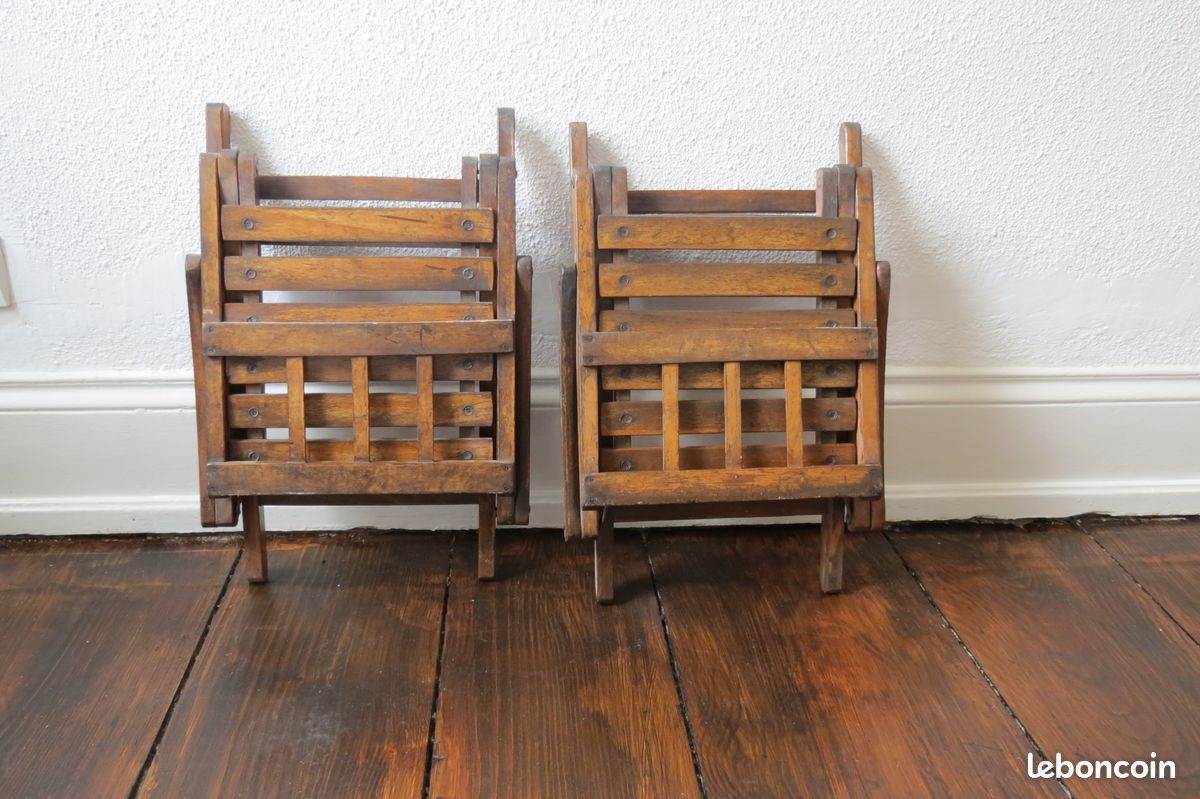 Chaises enfant anciennes (vintage) (image 3)