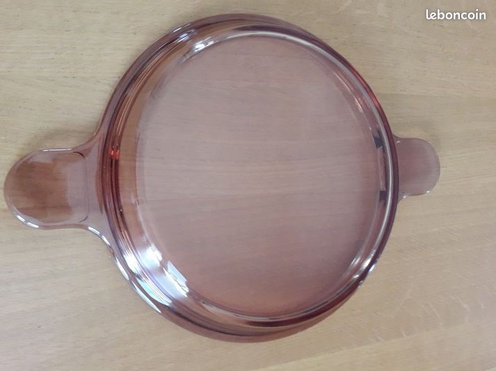 Couvercle cocotte verre CORNING diamètre 23 cm (image 1)