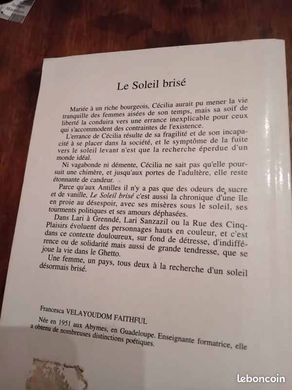C3, Francesca Velayoudom Faithful, le soleil brise, présence Africaine (image 2)