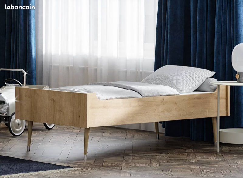 Ensemble lit bébé et commode bosque (image 5)