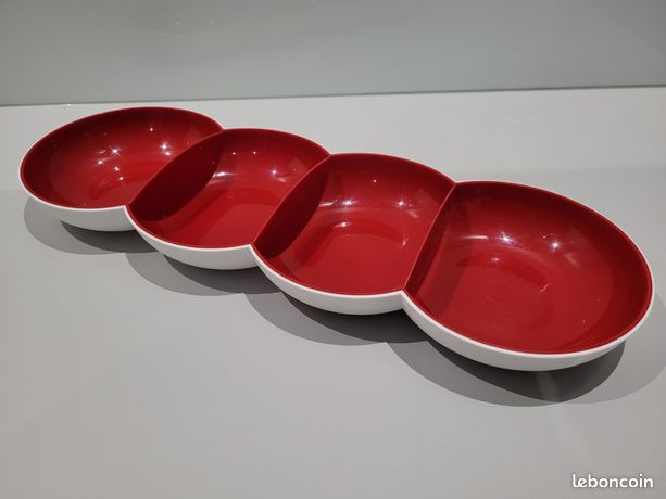 Plat à Apéro Tupperware Allegra – Couleur Rare – Occasion