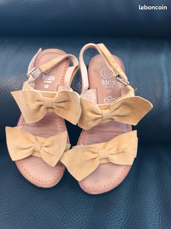 Sandales tout cuir (image 1)
