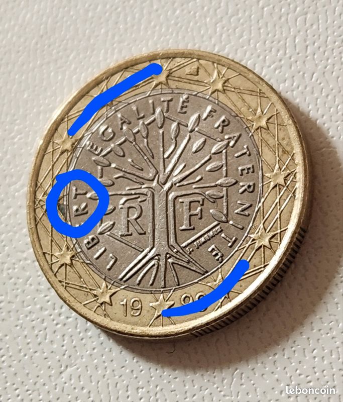 Série De Pièces Françaises De 1 Centime à 2 Euros - 1999