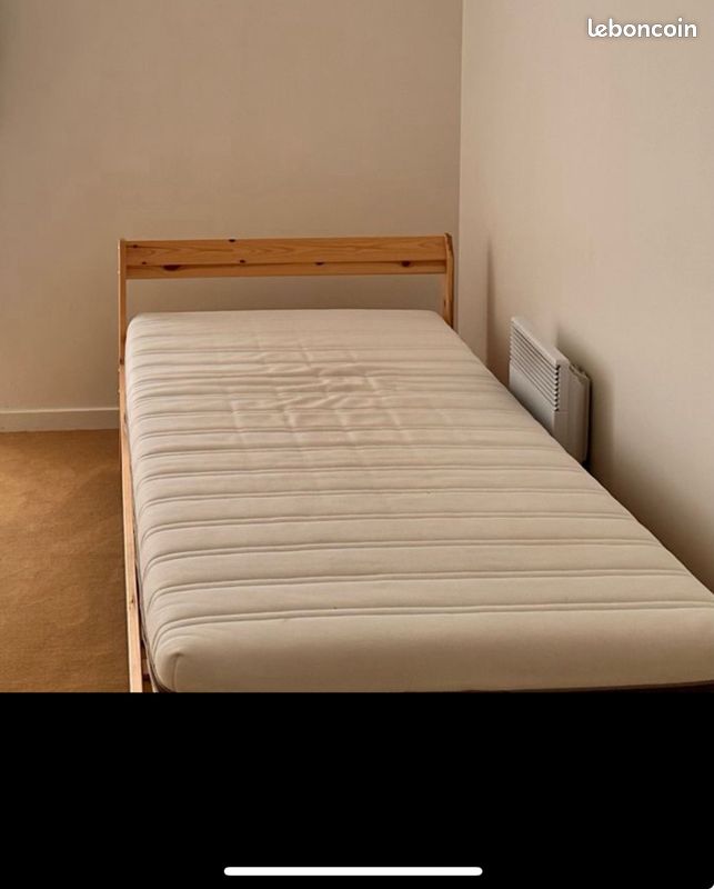 Lit + matelas (image 1)