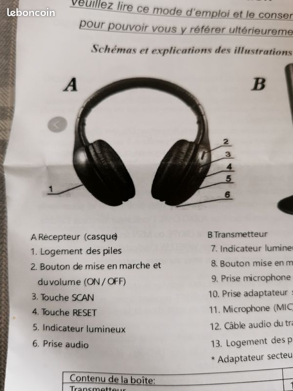 Casque pour ordinateur plus colonne (image 3)