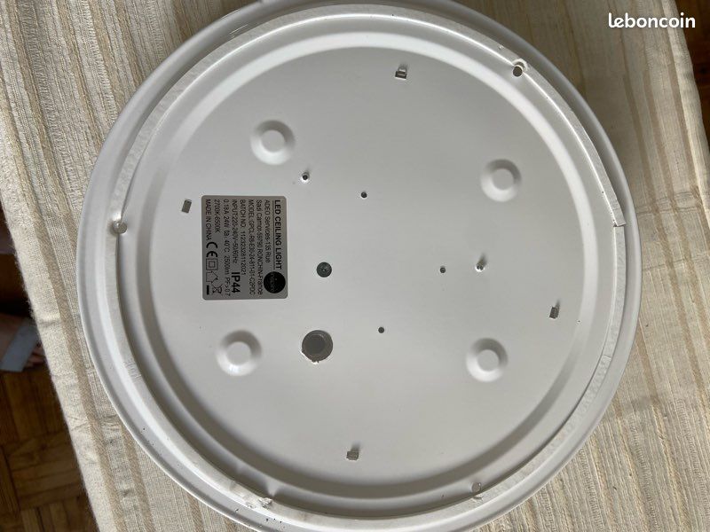 Plafonnier SDN design led intégrée inspire Flow D. 30 cm (image 3)
