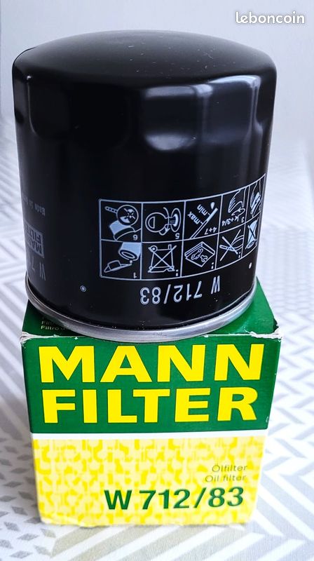 Filtre à huile MANN-FILTER W 712/83 NEUF - Équipement auto