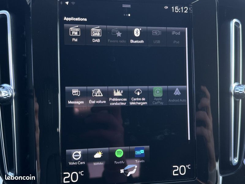 Volvo XC40 T5 RECHARGE 180 + 82CH INSCRIPTION BUSINESS DCT 7 (image 11)