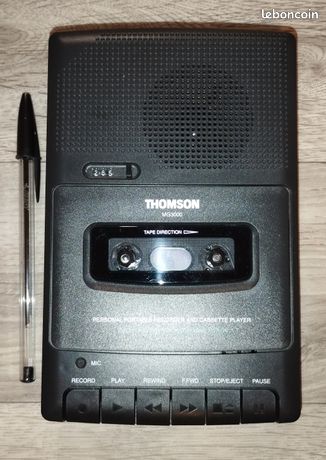Magnétophone à Cassettes THOMSON MG3000 – Vintage Japonais – Fonctionne