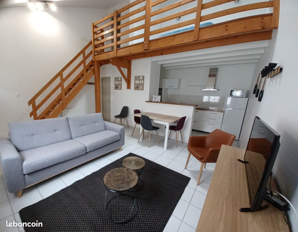 2 pièces meublées secteur Place des Carmes, Palais de Justice - Limoges 87000 Centre-Hôtel de Ville Emailleurs (image principale 0)