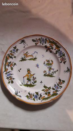 Assiette Moustiers