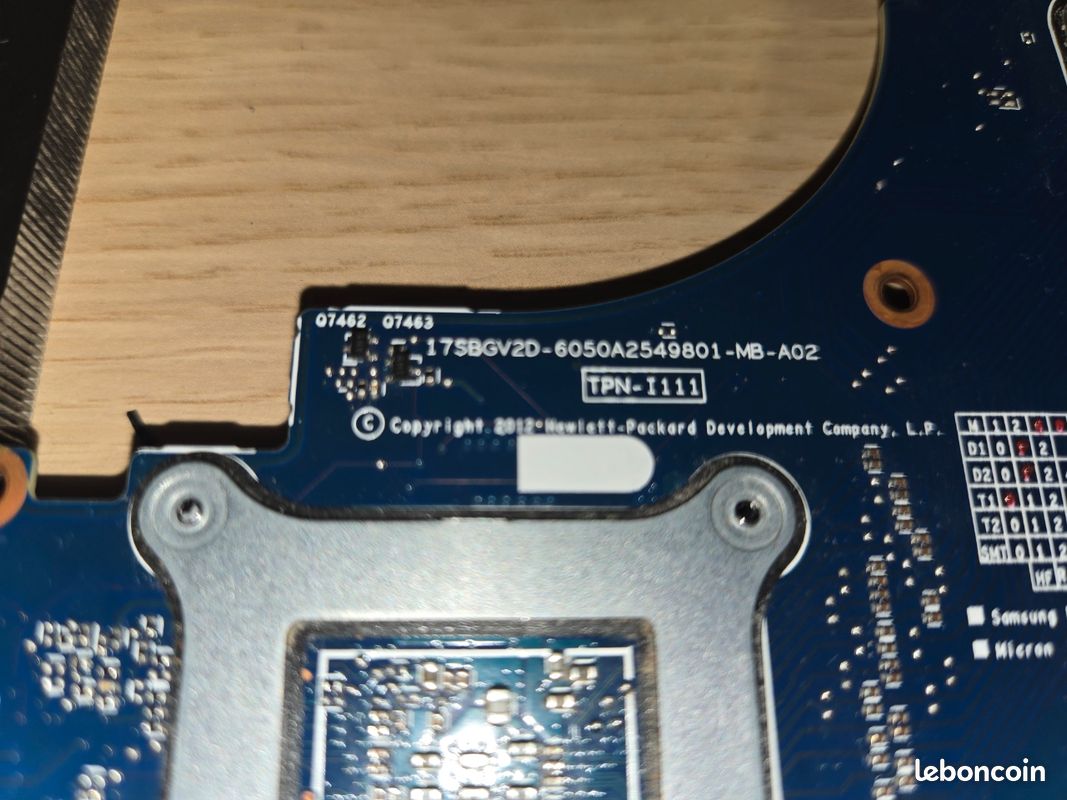 Pièces Détachées Pour HP Envy TouchSmart 17 - Mémoire DDR2, Occasion Fonctionnelle