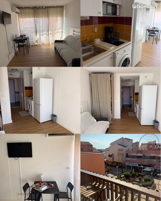Appartement 1 pièce 19 m² · à Agde · 19 m² · 750 €
