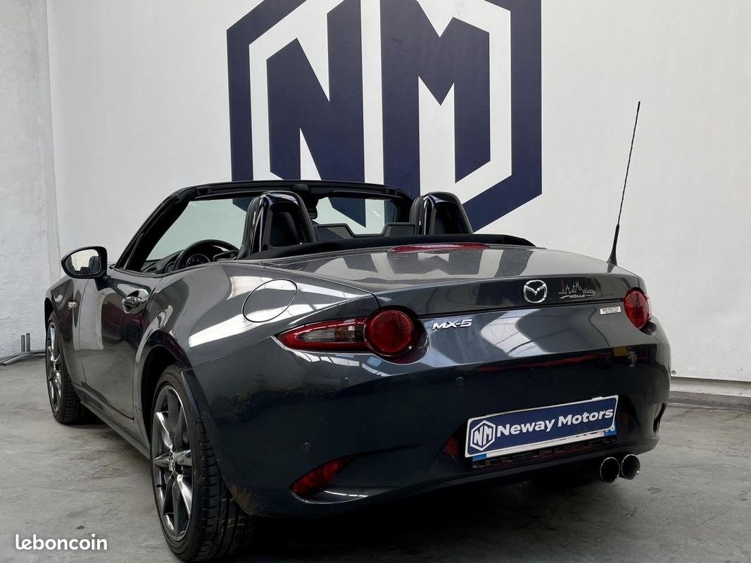MAZDA MX-5 2.0 Skyactiv-G - 160 - ND ROADSTER TOIT SOUPLE Sélection PHASE 1 (image 12)