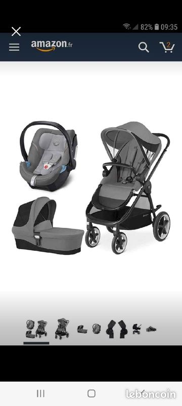 Poussette 3 en 1 cybex balios (image 2)