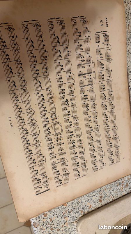 Ancien recueil de partitions Isaac Strauss – XIXe – dédicace 1865 (image 4)