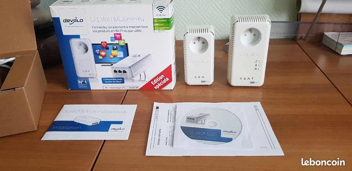CPL WIFI DEVOLO 500 Mbps (image 1)