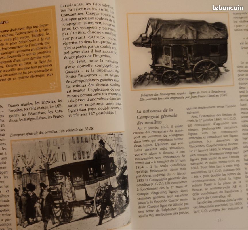 Livre "PARIS AU TEMPS DES FIACRES" (image 4)