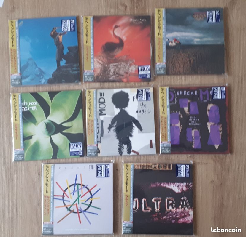 Rare blu spec cd Japon édition limitée depeche mode (image 1)