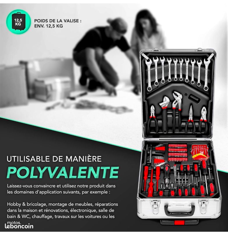 PK-15308 BM VALISE A OUTILS PLEINE - ORBIT ELECTRONIC