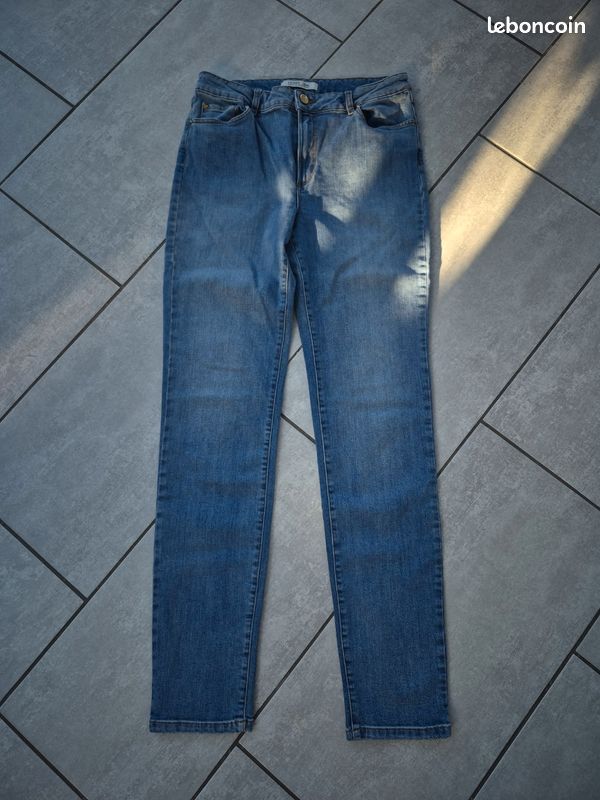 Jean slim bleu classique - I.CODE (image 9)