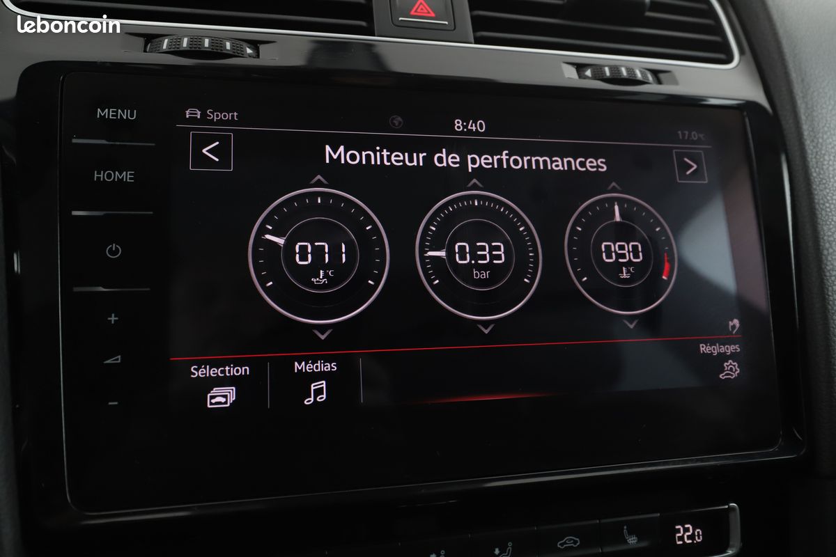 Volkswagen Golf VII 2.0 TSI BlueMotion Tech GTI Performance DSG7 5P 245 ch (image 19)