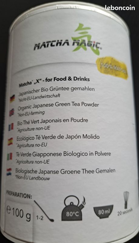 Thé matcha Bio (image 3)