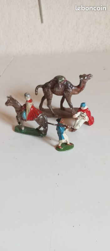 Figurines - Quiralu - colporteur - animaux - années 50s, 60s - Collection