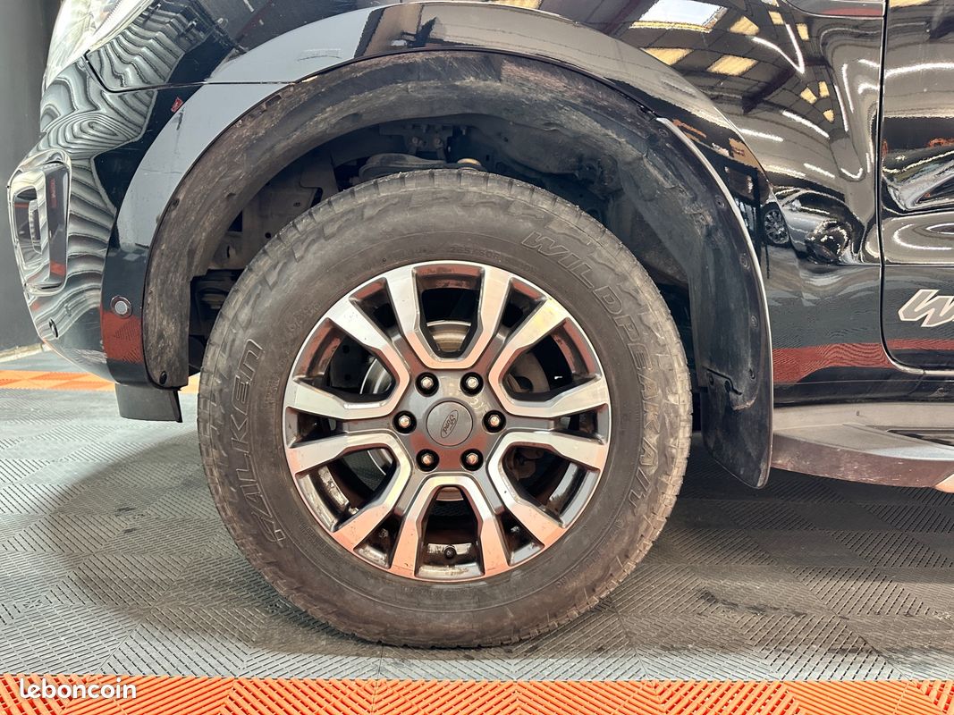 Ford ranger double cabine 2.0 tdci 215ch bva10 wildtrak 4x4 - carplay - attelage - camera de recul (image 11)