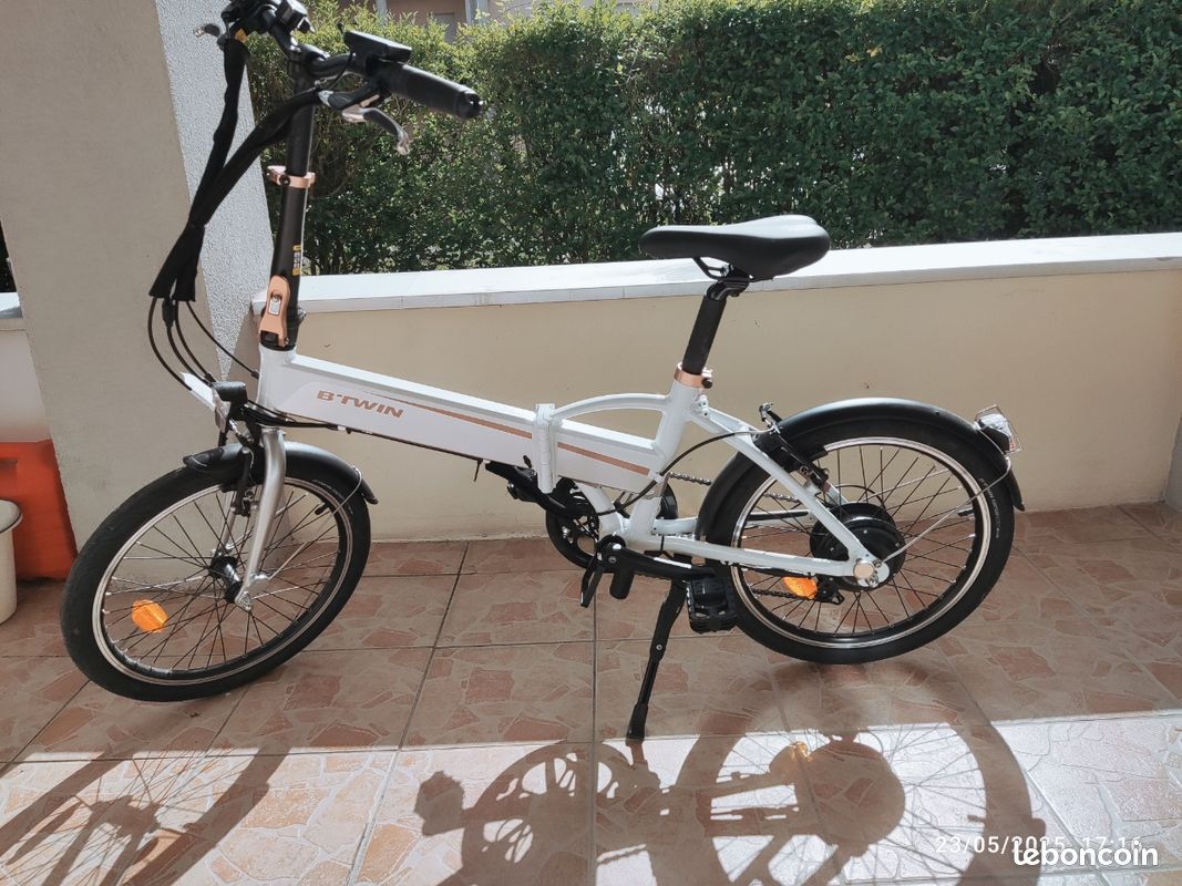 Vélo Pliant Velo Ã©electrique Btwin Vélo Pliant électrique BTwin