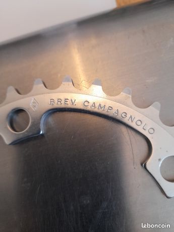 Plateau Campagnolo Brevet 52 Dents - Occasion Bon état