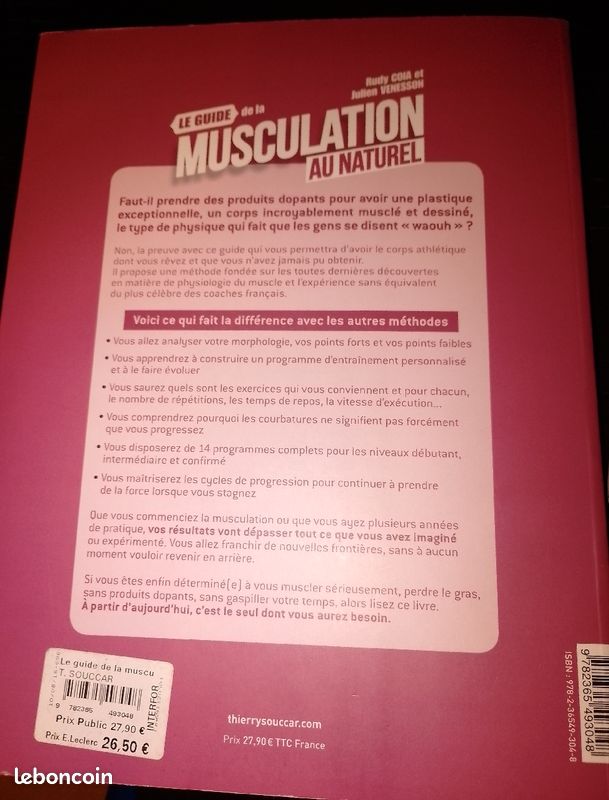 Le guide de la musculation au naturel (image 4)