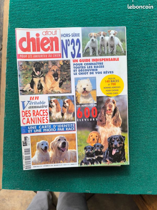 ATOUT CHIEN Hors série N°32 Annuaire des éleveurs (image 1)