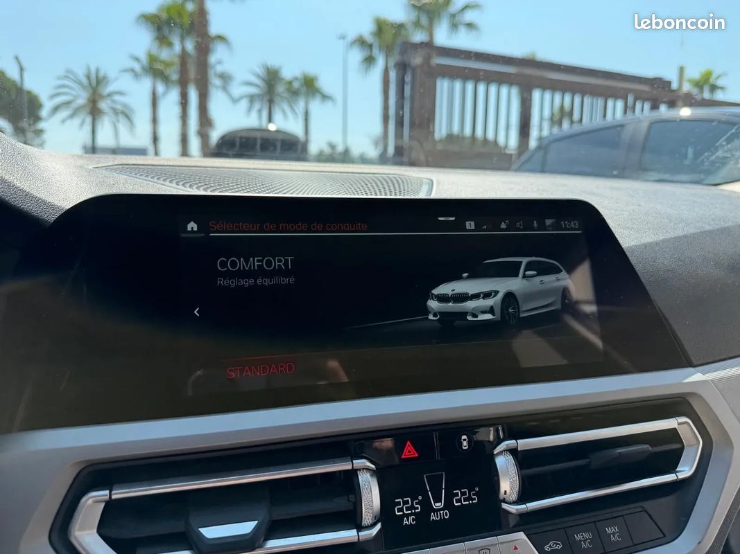 BMW Série 3 Touring 320D Xdrive 190ch Lounge - 2020 - CarPlay - Boîte auto (image 24)