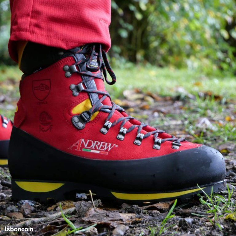 Chaussures Pro Andrew antela wood Anti Coupure Pointure 43 Boyer