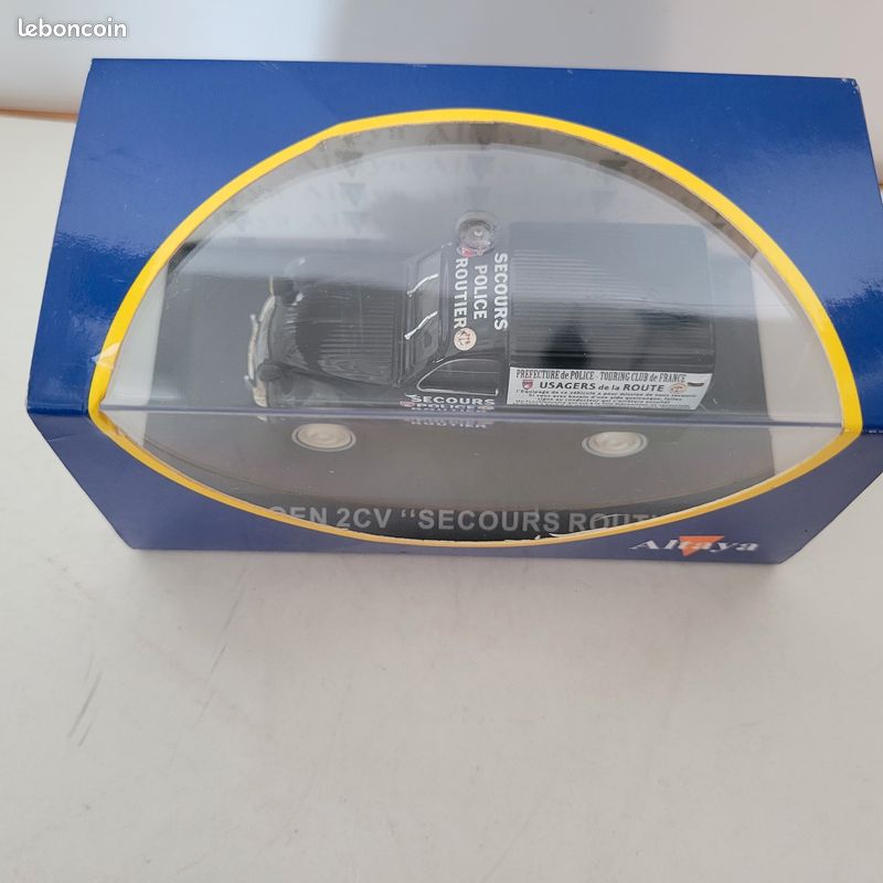 CITROËN 2 CV Fourgonnette AZU Secours Police Routier NOREV 1/43