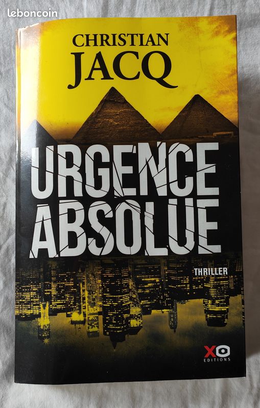Livre "urgence absolue" de Christian JACQ (image 1)