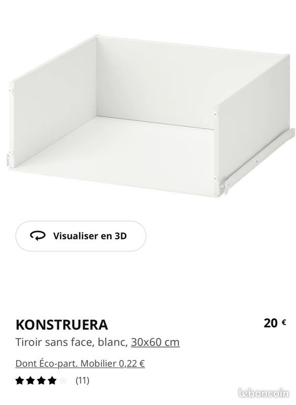 Tiroir IKEA konstruera (image 1)