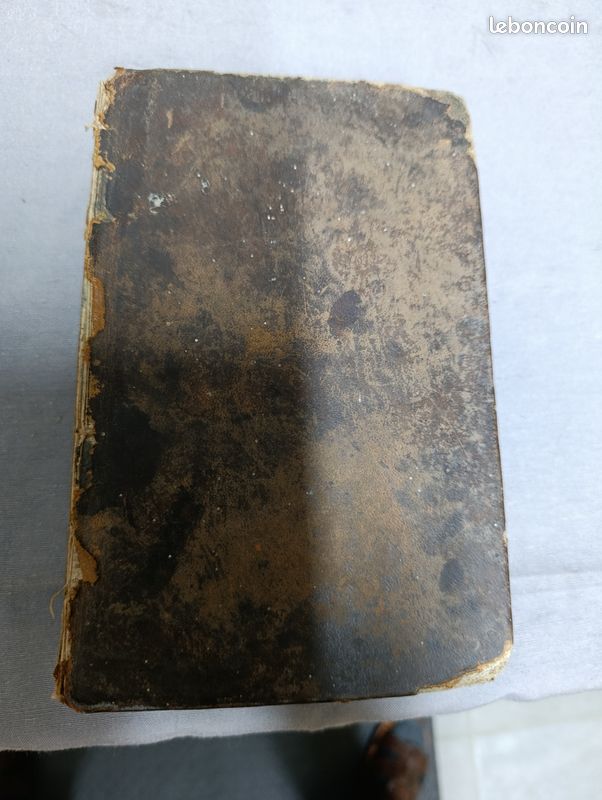 Ancien dictionnaire de 1836 Français Allemand (image 1)