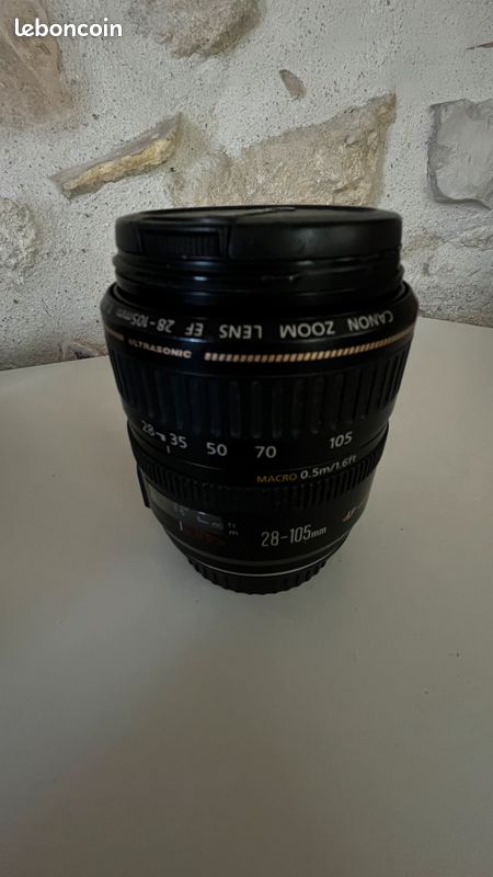 Zoom Canon EF 28-105 f/3.5-4.5 USM - Photo, audio & vidéo